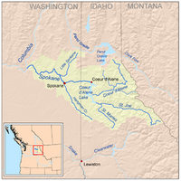 Spokanerivermap