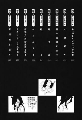 File:WataMote Manga v01 contents.jpg