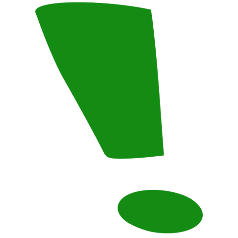 File:Exclamation mark-green.png