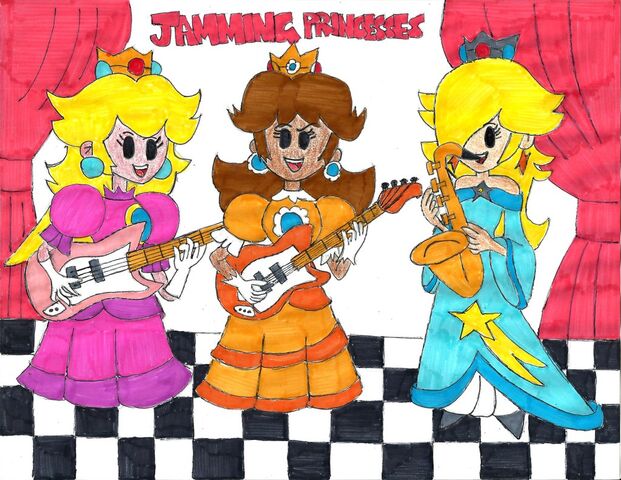 File:Jamming princesses by ramos64-d7y42bo.jpg