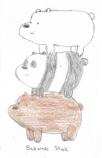 We Bare Bears Stack (Backwards Stack)