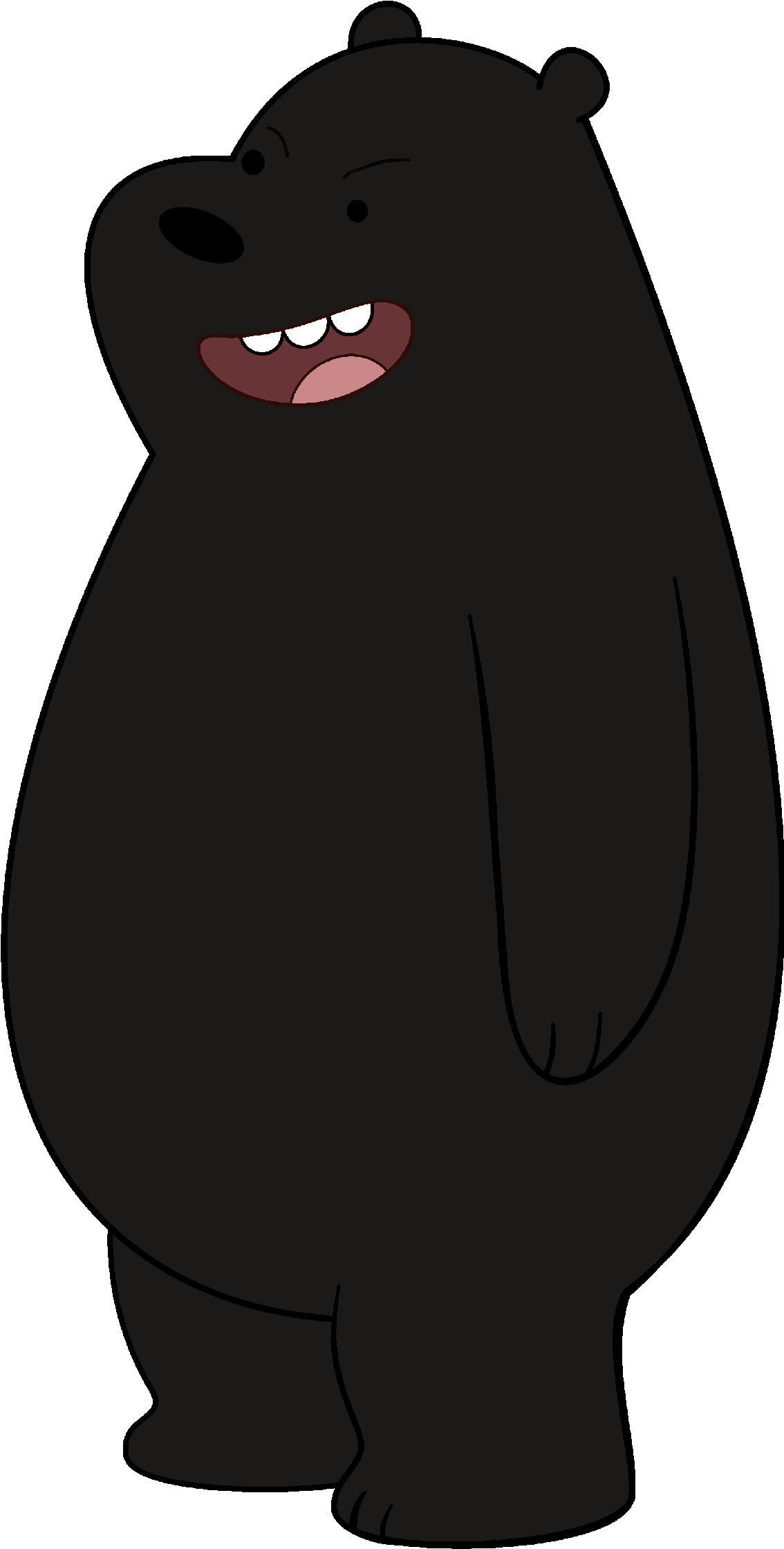 Image Black Bear Png We Bare Bears Wiki Fandom Powered By Wikia