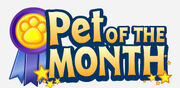 Pet of the Month Logo