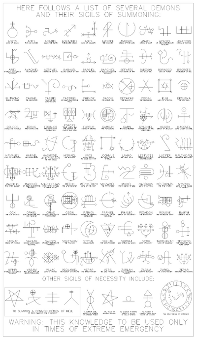 Demonsigils