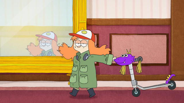 File:S1E1 Saraline with Scooty McDragonface.png