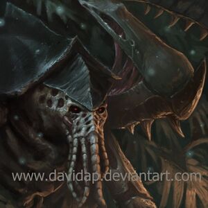 Liktor lictor Tyranid łeb.jpg