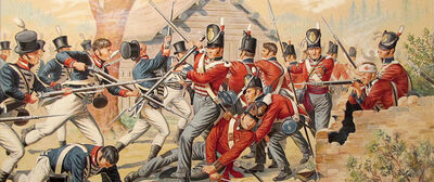 Fighting in Canada 1812