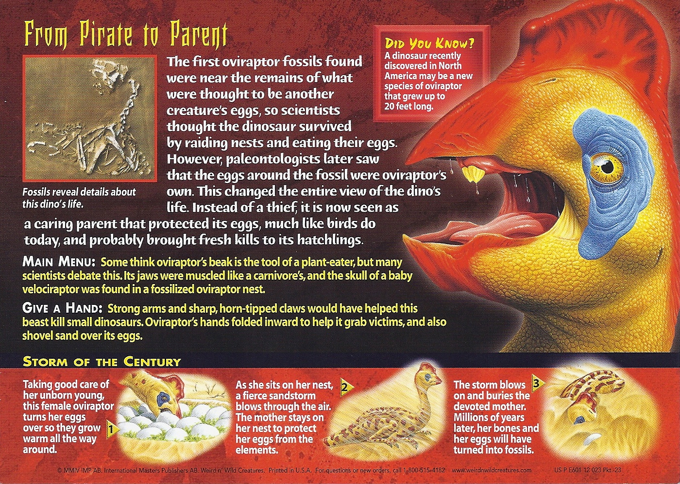 land before time oviraptor