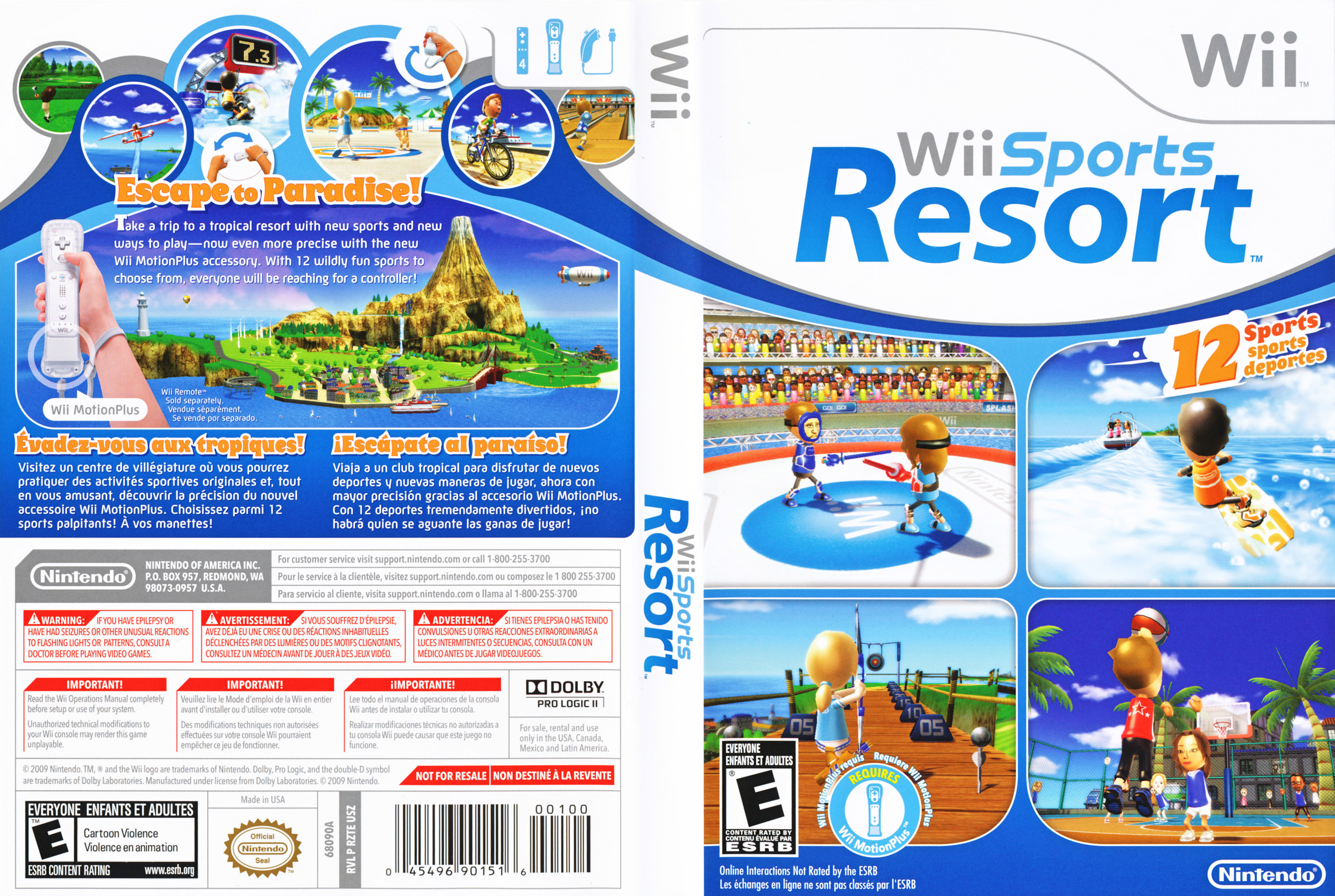 wii sports resort скачать торрент