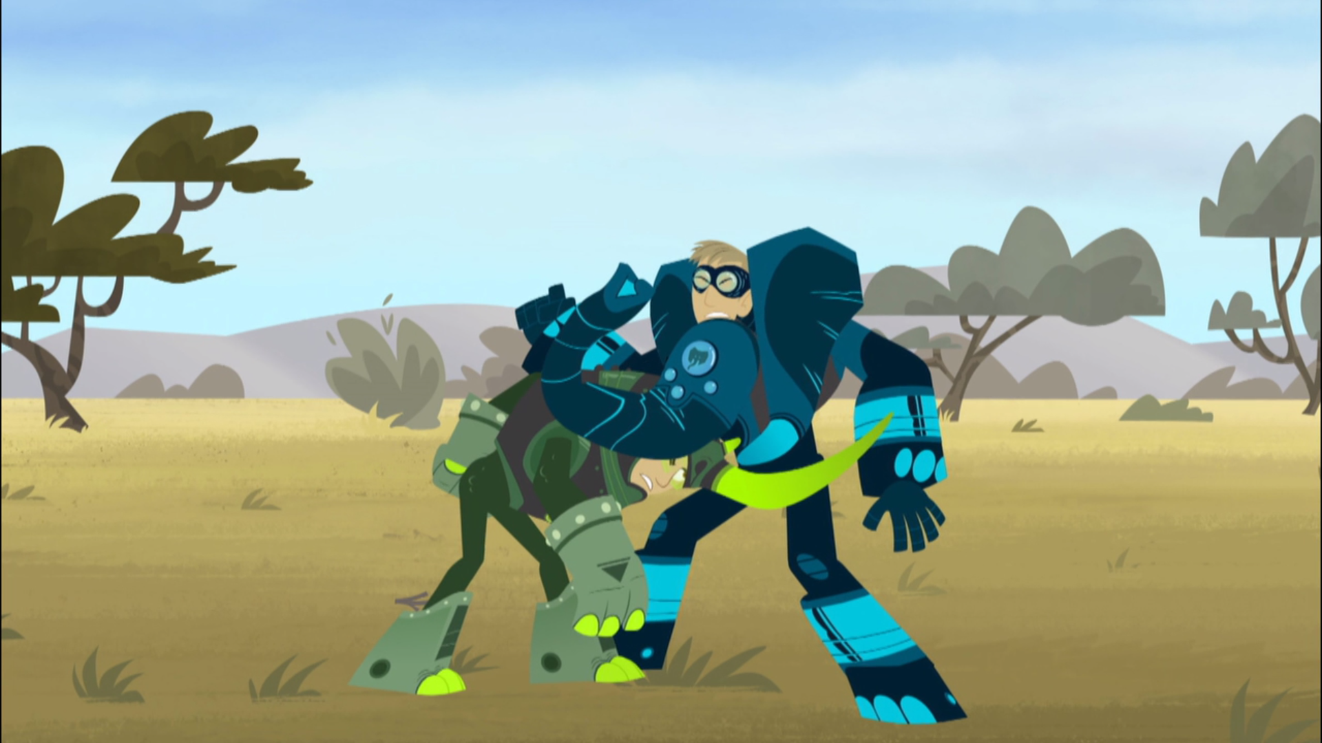 Image - Rhino Power Vs Elephant Power.png | Wild Kratts Wiki | FANDOM