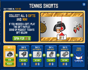 5dayssgriftung tenishorts