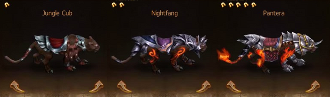Mounts JungleCub 1s2s5s