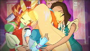 All the family bloom