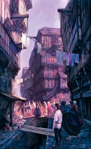 File:Tw3 concept art Novigrad street.jpg