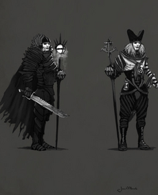 Tw3 Caranthir early sketches