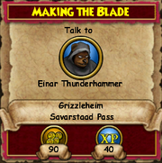 Making the Blade