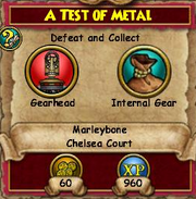 A Test of Metal 1