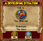 A Developing Situation