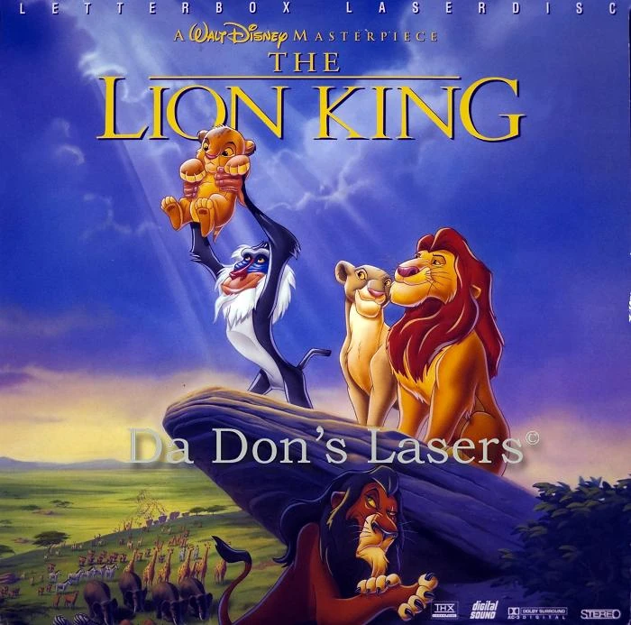 The Lion King (Laserdisc) Twilight Sparkle's Media Library FANDOM powered by Wikia