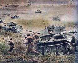 Soviet Combined Arms Charge, Kursk 1943