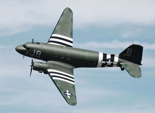 File:C-47 Skytrain Airshow.jpg