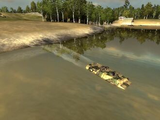 BTR-80 fording