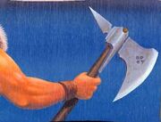 Half-moon axe