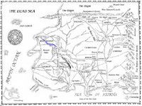 River Akuum map
