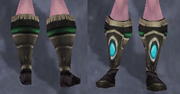 Boots of the Crackling Flame, Stone Background, NE Female