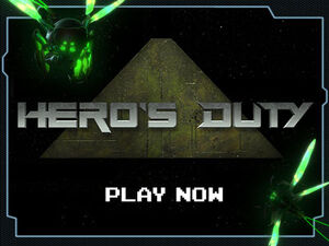 Heros duty mainscreen