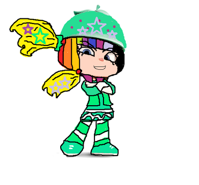 Isabella rainbowglitter