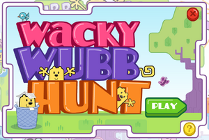 Wacky Wubb Hunt Title