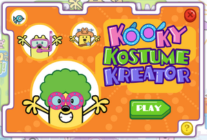 Kooky Kostume Kreator Title