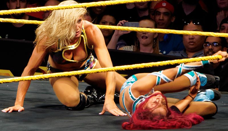 Sasha vs. Charlotte NXT Live event