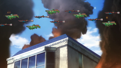 Egg Fleet over Paris