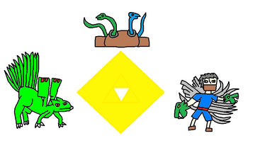 Trio of Eight Paths