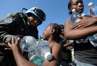 UN Peacekeeper in Haiti
