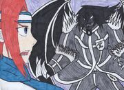 (Dark Zack VS Kallen)