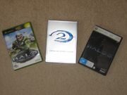 Halo 1 2 and 3 covers