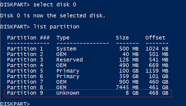 File:1-Initial Diskpart Output.png