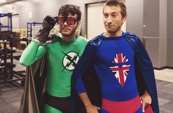 Xray and vav costumes