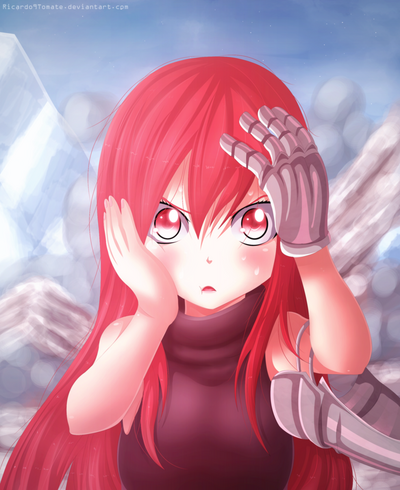 Erza scarlet whaaat by ricardo9tomate-d6g06zx