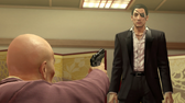Shimano asks Majima if he would die for Shimano
