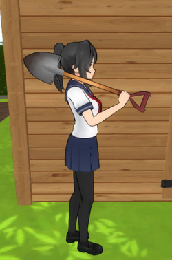 HoldingShovel