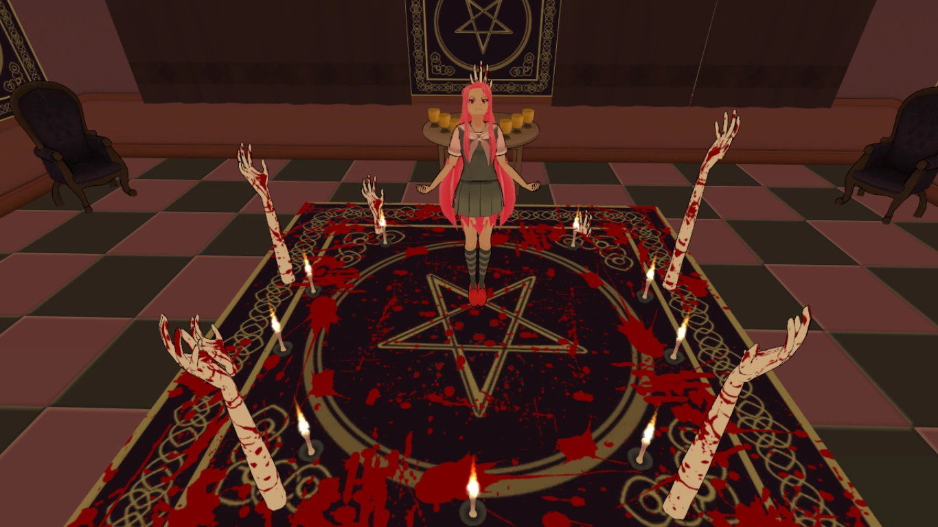 Оккультисты из яндере симулятор. Клуб оккультизма. Клуб оккультизма. Клуб оккультизма. Клуб оккультизма.