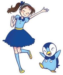 Anna and Piplup