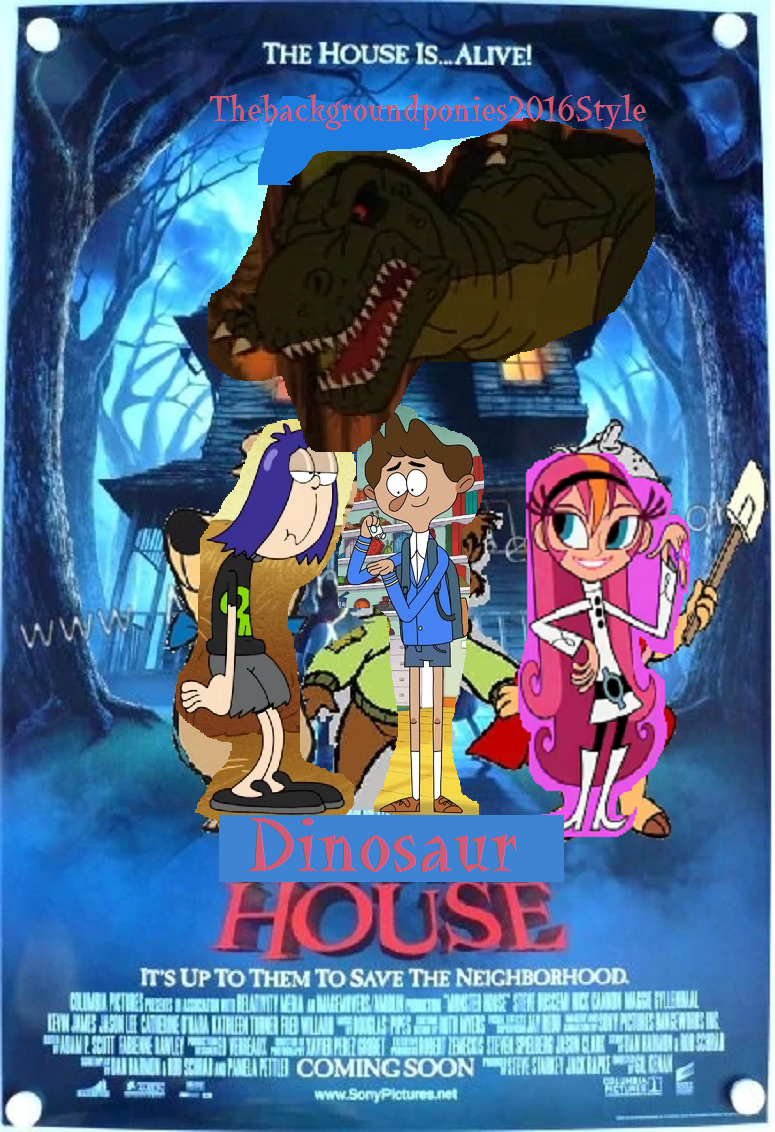 dinosaur in a house