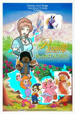Beauty and the Horstachio Poster