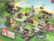 YoVille Map