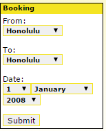 Saloha booking system
